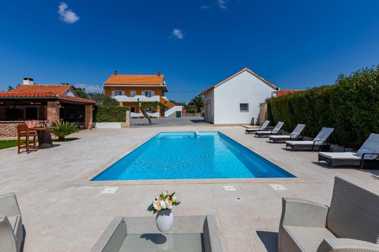 Mp Luxury Holiday Home With Swimming Pool Zadar Exterior foto
