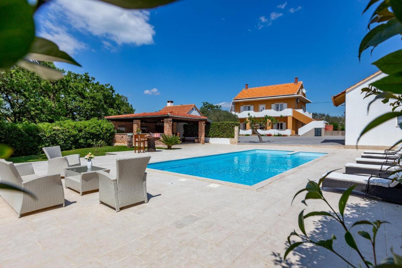 Mp Luxury Holiday Home With Swimming Pool Zadar Exterior foto